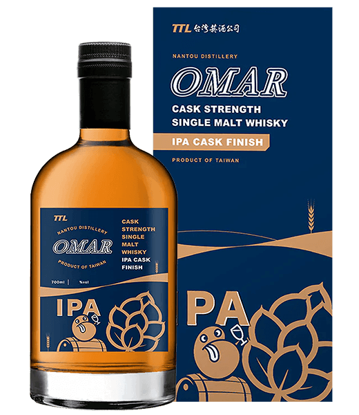 OMAR原桶強度單一麥芽威士忌(IPA 酒桶)(2023年)
