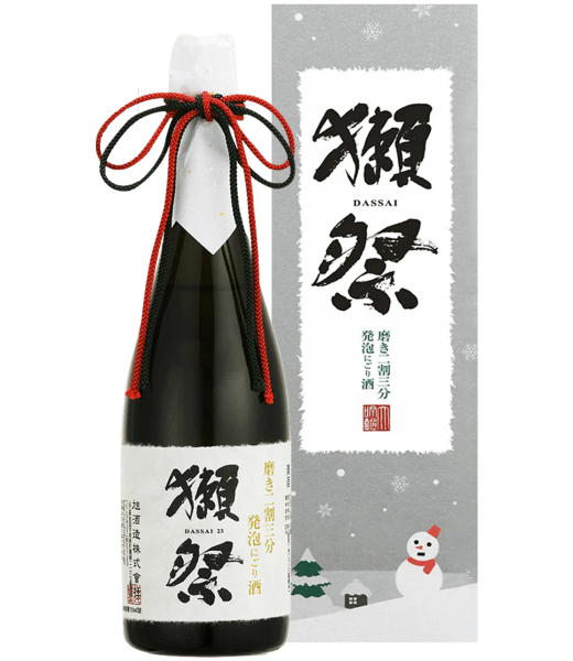 獺祭二割三分發泡濁酒(聖夜限定)