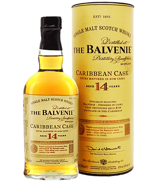 百富14年加勒比海蘭姆桶單一麥芽威士忌 The Balvenie 14 Years Old Single Malt Scotch Whisky Caribbean Cask