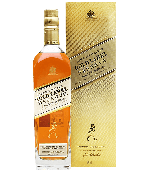 約翰走路金牌珍藏威士忌,JOHNNIE WALKER GOLD LABEL RESERVE BLENDED