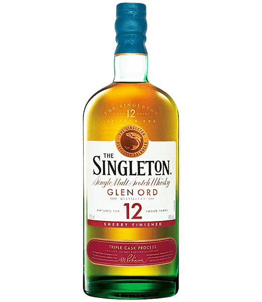 蘇格登12年單一麥芽威士忌 雪莉桶風味 2020年包裝 裸瓶 The Singleton 12 Years Old Single Malt Scotch Whisky Sherry Cask