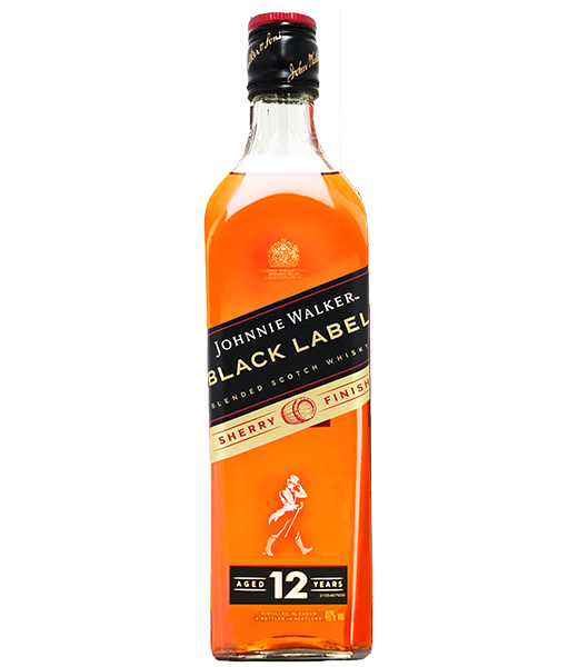 約翰走路黑牌12年威士忌(雪莉桶風味限定版)(裸瓶),JOHNNIE WALKER