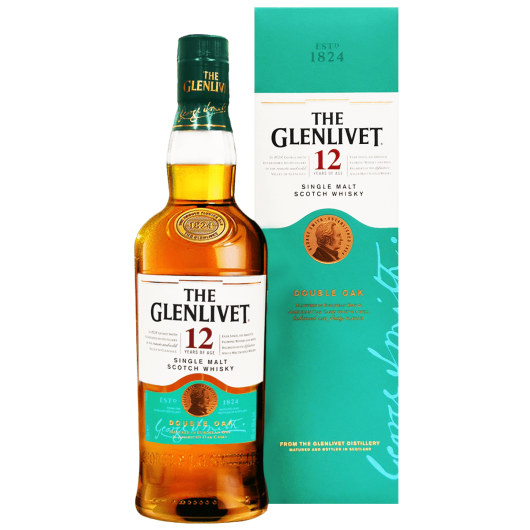 格蘭利威12年單一麥芽威士忌(2019年包裝),THE GLENLIVET 12 YEARS OLD