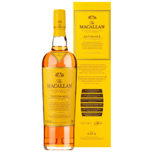 麥卡倫edition No 3單一麥芽威士忌 The Macallan Highland Single Malt Scotch Whisky Edition No 3