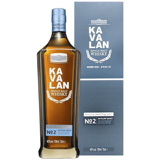 Kavalan Single Malt Whisky Distillery Select No 2 噶瑪蘭珍選單一麥芽威士忌 No 2