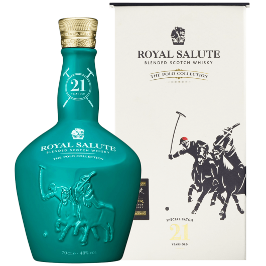 皇家禮袍21年調和式威士忌 藍玉髓 Royal Salute 21 Years Old Blended Scotch Whisky The Polo Collection