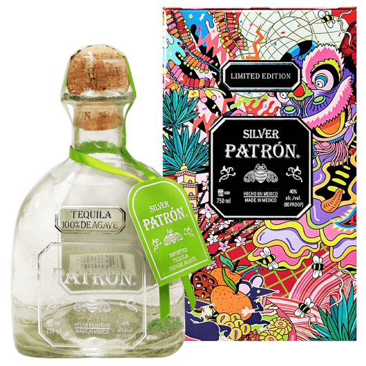 Patron Silver Tequila 培恩銀樽龍舌蘭 2020鼠年限量瓶