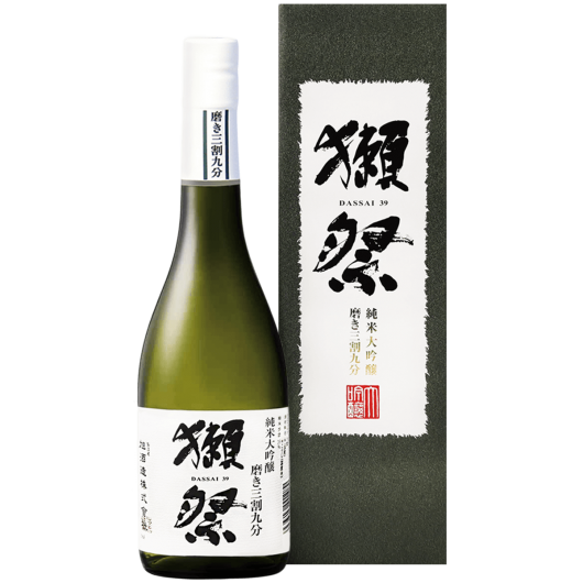 獺祭三割九分純米大吟釀,DASSAI 39 SAKE