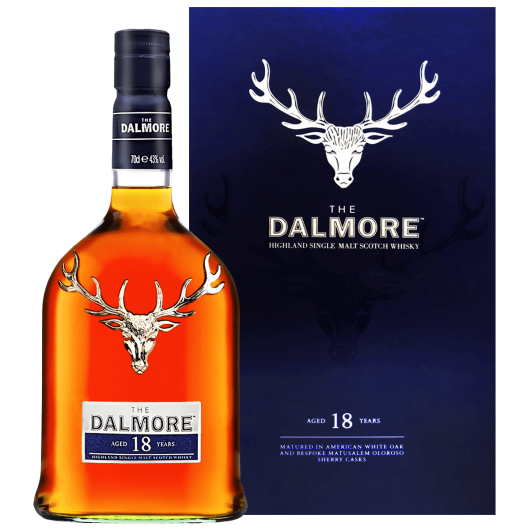 大摩18年單一麥芽威士忌禮盒 2020年包裝 Dalmore 18 Years Old Highland Single Malt Scotch Whisky Gift Box