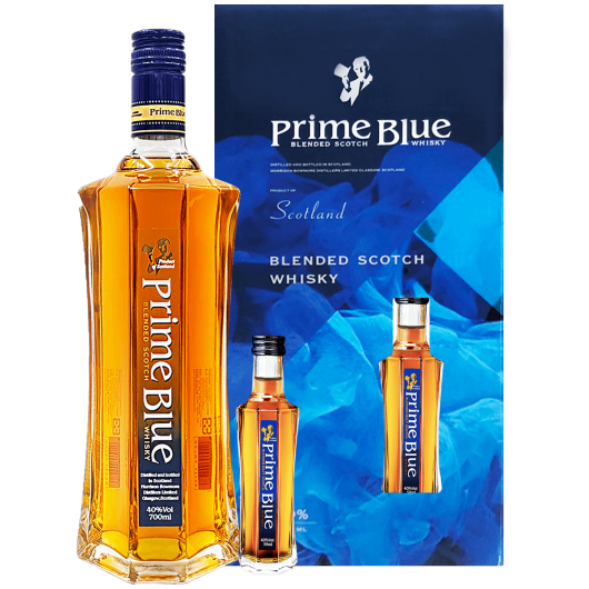 紳藍經典蘇格蘭威士忌禮盒 2019年包裝 Prime Blue Blended Scotch Whisky Gift Box