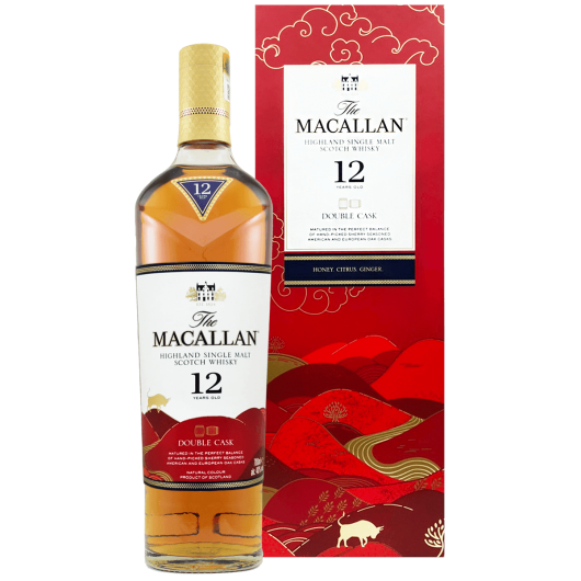 麥卡倫12年單一麥芽威士忌(2021 CNY 限定版L),THE MACALLAN 12 YEARS