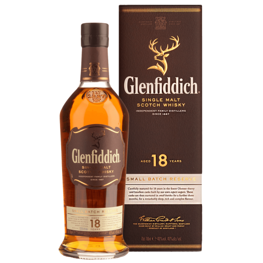 格蘭菲迪18年單一麥芽威士忌(2016年包裝),GLENFIDDICH 18 YEARS OLD