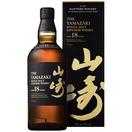 山崎18年單一麥芽威士忌(2021年包裝),THE YAMAZAKI 18 YEARS OLD